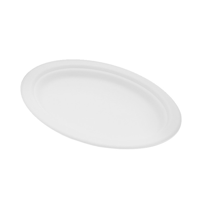 Plateau Bio en Canne à Sucre Blanc 260x190mm (50 Unités) Plateau Bio en Canne à Sucre Blanc 260x190mm (50 Unités)