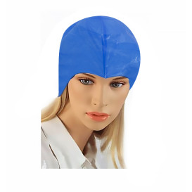 Bonnet à mèches en polyéthylène Bleu 
