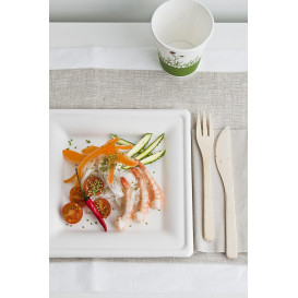 Gobelet Carton et PLA 8Oz/250ml (12 Unités)