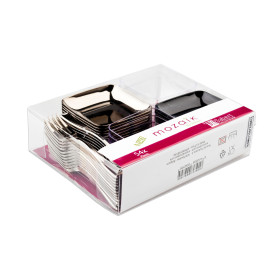 Kit pour Dégustation Plastique PS de 54 pièces (18 Kits)