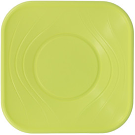 Assiette Plastique PP "X-Table" Citron vert 230mm (120 Utés)