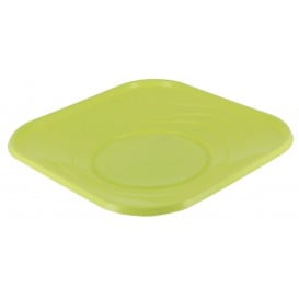 Assiette Plastique PP "X-Table" Citron vert 230mm (120 Utés)