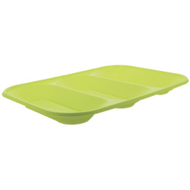 Plateau PP "X-Table" 3C Citron vert 330x230mm (30 Utés)