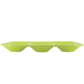 Plateau PP "X-Table" 3C Citron vert 330x230mm (30 Utés)