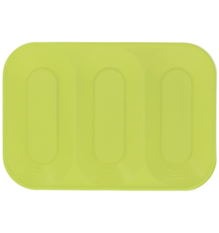 Plateau PP "X-Table" 3C Citron vert 330x230mm (30 Utés)