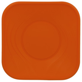 Assiette Plastique PP "X-Table" Orange 230mm (8 Utés)