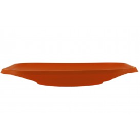Assiette Plastique PP "X-Table" Orange 230mm (8 Utés)