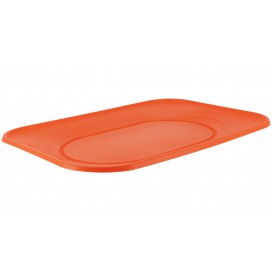 Plateau Plastique PP "X-Table" Orange 330x230mm (60 Utés)
