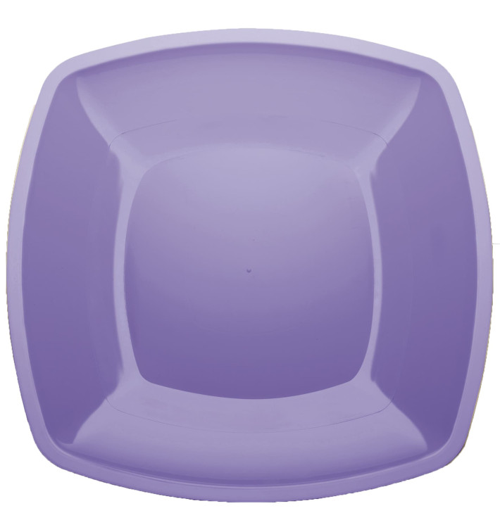 Assiette Plastique Réutilisable Plate Lilas PS 300mm (12 Utés) Assiette Plastique Réutilisable Plate Lilas PS 300mm (12 Utés)