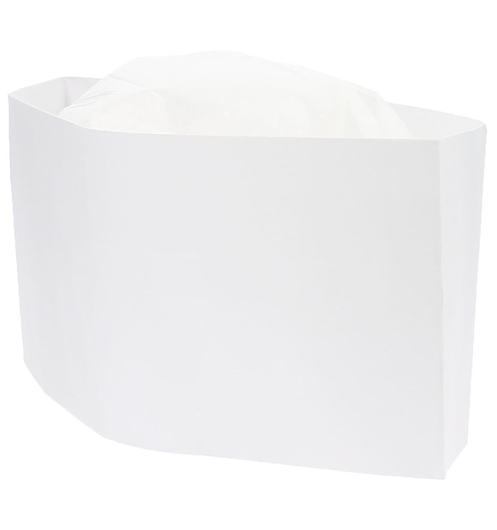 Calot Cuisinier Papier Blanc (100 unités)