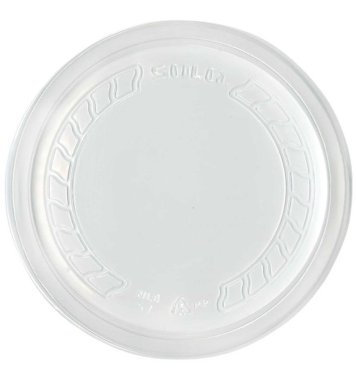 Couvercle Plastique PP "Deli" Translucide Ø120mm (50 Unités) Couvercle Plastique PP "Deli" Translucide Ø120mm (50 Unités)