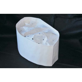 Calot Cuisinier Papier Blanc (1000 unités)