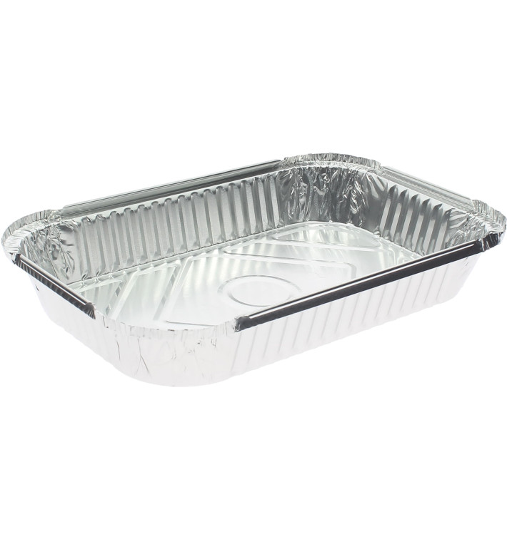 Barquette Aluminium 1500ml 280x180x37mm (500 Unités)