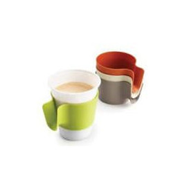 Porte Gobelets "Cupholder" Noire (12 Unités)