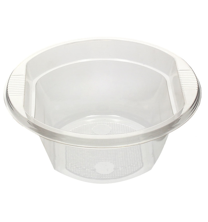 Bol en Plastique PS Cristal 300ml Ø12cm (720 Utés) Bol en Plastique PS Cristal 300ml Ø12cm (720 Utés)