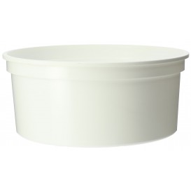 Pot en Plastique Blanc 350 ml Ø11,5cm (50 Utés)