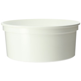 Pot en Plastique Blanc 350 ml  Ø11,5cm (500 Utés)