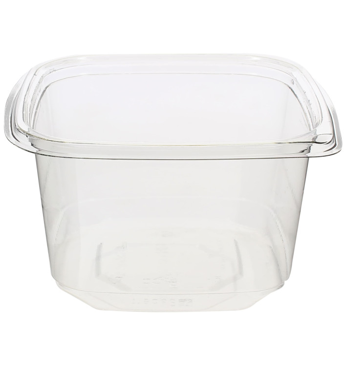Bol en Plastique PET 600ml 120x120x70mm (1000 Utés) Bol en Plastique PET 600ml 120x120x70mm (1000 Utés)
