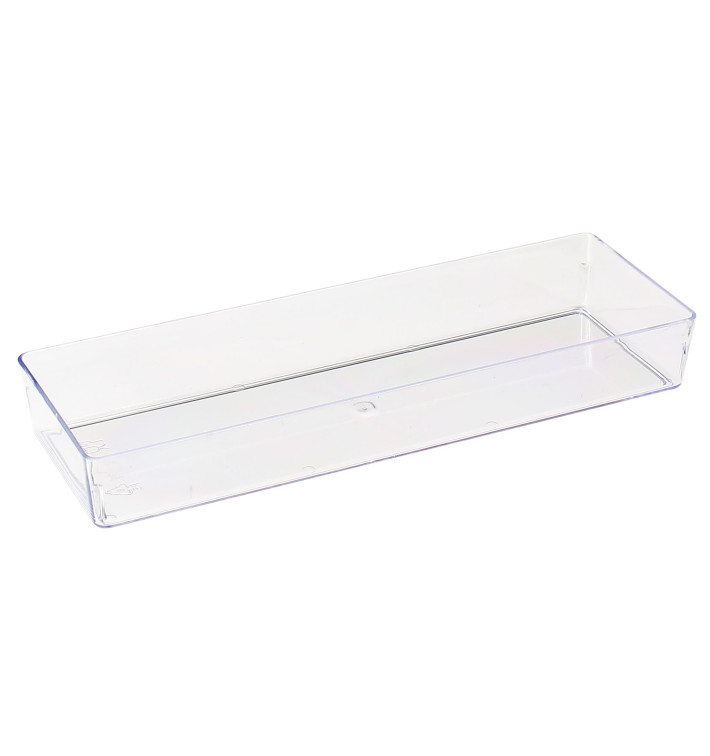 Plat plastique Transparent 4,6x13cm (50 Utés) Plat plastique Transparent 4,6x13cm (50 Utés)