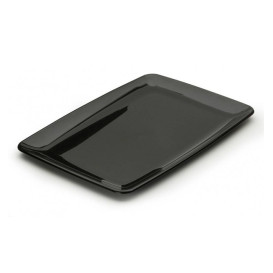 Plateau Rectangulaire dur Noir 20x28 cm (20 Utés)