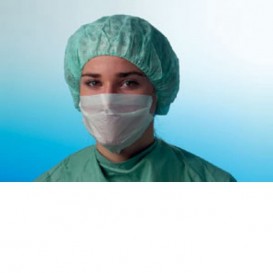 Masque Chirurgical avec élastiques 3 Plis Type I Bleu (50 Utés)