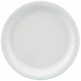 Assiette en Carton Ronde Blanc 380 mm (250 Unités)