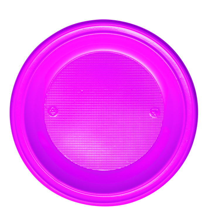 Assiette Plastique PS Creuse Fuchsia Ø220mm (30 Unités) Assiette Plastique PS Creuse Fuchsia Ø220mm (30 Unités)