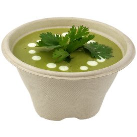 Bol Canne à Sucre 375ml Ø13cm (100 Unités)