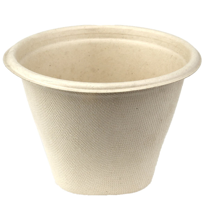 Bol Canne à Sucre 500ml Ø13cm (1000 Unités) Bol Canne à Sucre 500ml Ø13cm (1000 Unités)