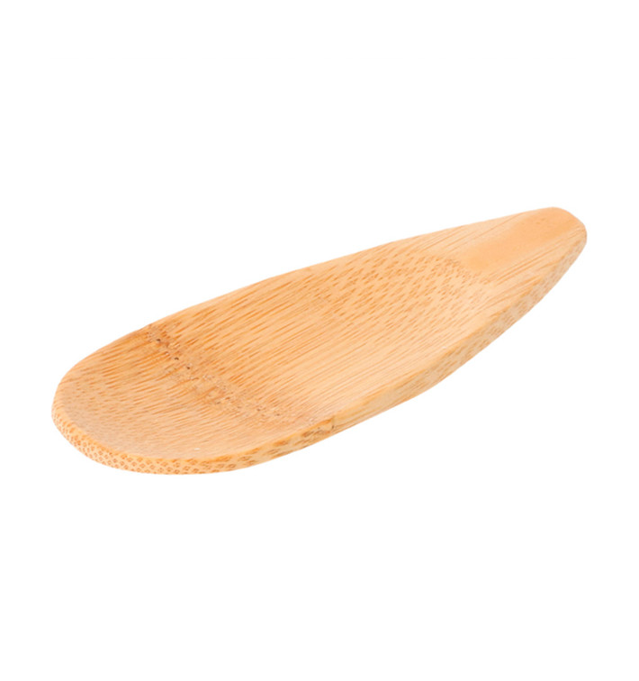 Cuillère Bambou Dégustation 10x4cm (24 Unités) Cuillère Bambou Dégustation 10x4cm (24 Unités)