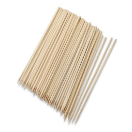 Pique brochette en bois 15cm - 100PC 