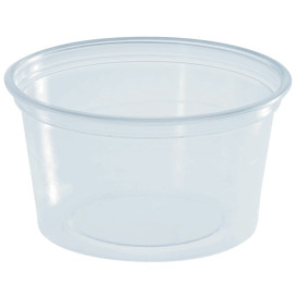 Pot à Sauce Plastique PS Trans. 80ml Ø7cm (3000 Utés)