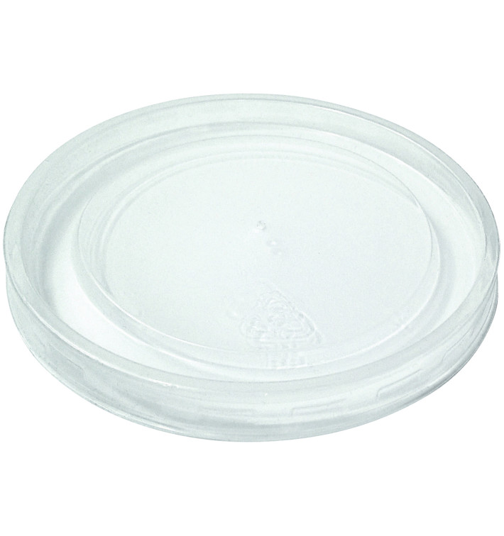 Couvercle Plat Fermé rPET Cristal Ø4,5cm (3000 Utés) Couvercle Plat Fermé rPET Cristal Ø4,5cm (3000 Utés)