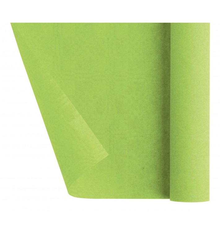 Nappe en Papier en Rouleau Vert citron 1,2x7m (1 Uté)