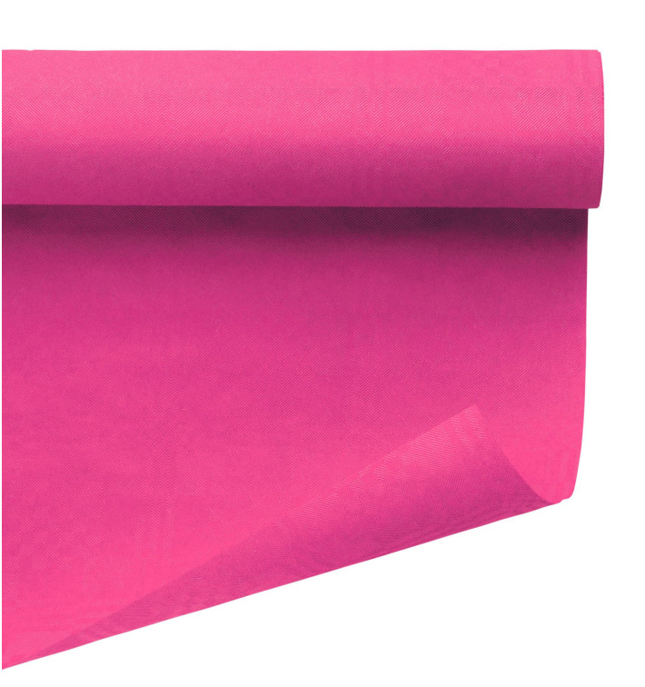 Nappe en Papier en Rouleau Fuchsia 1,2x7m (1 Uté) Nappe en Papier en Rouleau Fuchsia 1,2x7m (1 Uté)