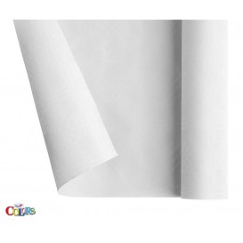 Nappe en Papier en Rouleau Blanc 1,2x7m (1 Uté)