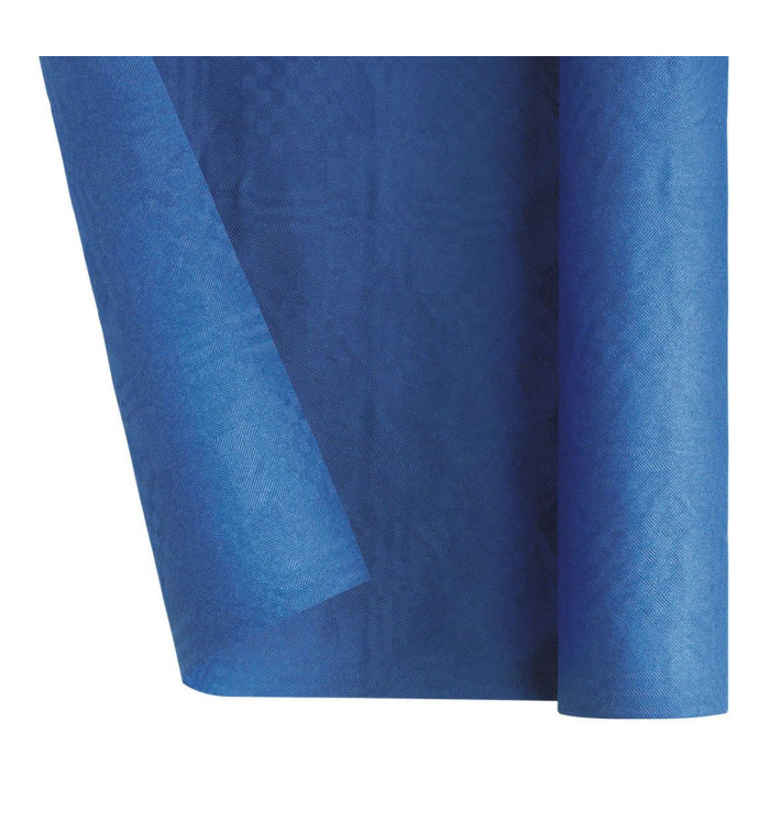 Nappe en Papier en Rouleau Bleu Foncé 1,2x7m (1 Uté)