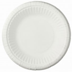 Assiette Creuse en Papier Blanc Ø19cm (50 Unités)