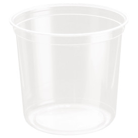 Récipient en Plastique rPET DeliGourmet 24Oz/710ml (50 Utés)