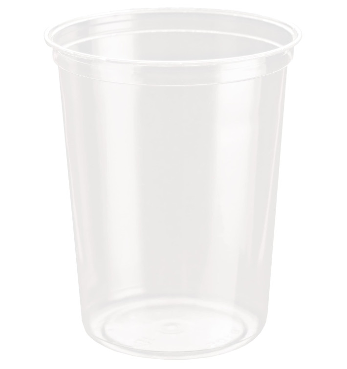 Récipient Plastique rPET DeliGourmet 32Oz/946ml (500 Utés)