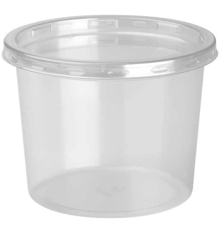 Récipient rPET DeliLite et Couvercle 13,2 Oz/374ml (50 Utés) Récipient rPET DeliLite et Couvercle 13,2 Oz/374ml (50 Utés)