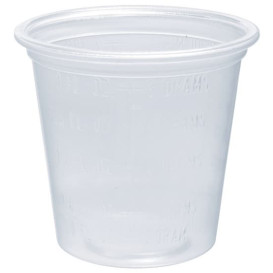 Pot à Sauce PP Trans. Doseur 35ml Ø4,8cm (2500 Utés)