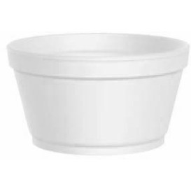 Pot en Foam Blanc 12 OZ/355ml Ø11,7cm (25 Unités)