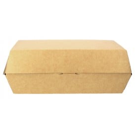 Emballage pour Sandwich Kraft 20x10x8cm (25 Unités)