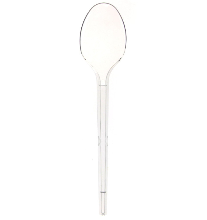 Cuillère Plastique PS Transparent 170mm (100 Unités) Cuillère Plastique PS Transparent 170mm (100 Unités)