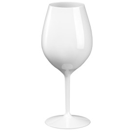 Flûte Réutilisable pour Vin Tritan Blanc 510ml (6 Unités)