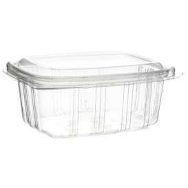Barquette à Couvercle Charnière Relief OPS 370ml (900 Utés)