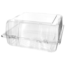 Boîte à charnière Pour Pâtisserie PET 20x20x10cm (220 Utés)