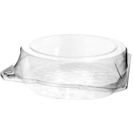 Boîte à charnière Pour Pâtisserie PET Ø23x8cm (23 Utés)