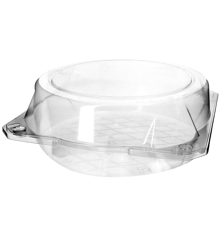 Boîte à charnière Pour Pâtisserie PET Ø20x8cm (115 Utés) Boîte à charnière Pour Pâtisserie PET Ø20x8cm (115 Utés)